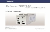 IGW936 FS B - ssv-embedded.deGateway IGW/936 – First Steps 6 Document Revision 1.1 3.2 Serial Ports COM2 and COM3 You can create an RS485 serial link on port COM2 and COM3 of the