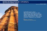 Challenges and Recommendations for Meeting the …...BROOKINGS INDIA 4 | Challenges and Recommendations for Meeting the Upcoming 2017 Standards for Air Pollution from Thermal Power
