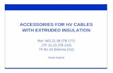 ACCESSORIES FOR HV CABLES WITH EXTRUDED INSULATION · accessories for hv cables with extruded insulation ref: wg 21.06 (tb 177) jtf 21.15 (tb 210) tf b1.10 (electra 212) henk geene