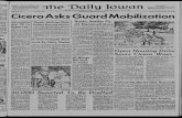 Daily Iowan (Iowa City, Iowa), 1966-08-24dailyiowan.lib.uiowa.edu/DI/1966/di1966-08-24.pdf · nation's enemies. Credibility - Big Government VI. King already has rejected a re-Iar
