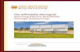 The Affordable Microgrid: Securing Electric Reliability ...enchantedrock.com/wp-content/uploads/The-Affordable-Microgrd.pdf · the microgrid value proposition. Still relatively new,