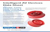 Intelligent AV Devices Data Sheet · 2016-03-24 · Intelligent AV Devices Data Sheet Flexible, Faster Fault-Finding & Easier Installation Product Overview Morley-IAS’s new modular