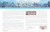 INSIDE TRACK - CascadeINSIDE . TRACK. Winter 2017. 2016 was the year of transition for Cascade. In March, we reorganized the company to strengthen our support departments . and integrate
