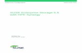 SUSE Enterprise Storage 5 with HPE Synergy Enterprise Storage with HPE... · Solution Details ... This document is intended for IT decision makers, architects, system administrators