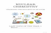 NUCLEAR CHEMISTRYNuclear radiation is harmful to living cells, particularly to fast-growing cells, such as cancer cells and blood cells. An external beam of …