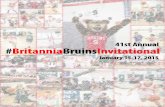 WELCOME TO BRITANNIA · 2000 – 1st Place 1976 – 1st Place 2008 BC AA Boys Champions 2010 BC AA Boys Champions 2012 BC AA Girls Champions ... 23 Micah Ortinero Forward 5’4”