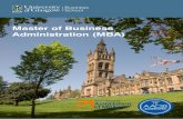 Master of Business Administration (MBA)files.core.qs.com/dd3274429d4a1d556a76b9ff76ebdbf3/13_mba.pdf · The Master of Business Administration at Glasgow The Glasgow MBA is designed
