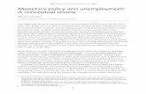 Monetary policy and unemployment: A conceptual reviewarchive.riksbank.se/Documents/Rapporter/POV/2012/rap_pov... · 2012-10-17 · not – relevant concepts of unemployment for monetary