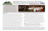 World Urban Forum Bulletin - IISD Reporting Services (IISD ...enb.iisd.org/download/pdf/sd/ymbvol125num4e.pdfWorld Urban Forum Bulletin in collaboration with the Globe Foundation and