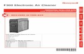 68-0240EF-09 - F300 Electronic Air Cleaner · 2016-08-11 · The Electronic Air Cleaner mounts in any position within the return air duct, usually next to the furnace blower compartment,