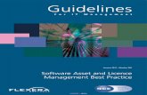 Management Guidelines 340 January 2011 - Flexera Software · software Asset Management (sAM) is generally understood as the process of maintaining software compliance or avoiding
