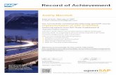 Record of Achievement s4h4marchukan.com/.../2015/07/Certificate_Andrii_Marchuk_Implementation-of-SAP-S-4HANA.pdfRecord of Achievement openSAP is SAP's platform for open online courses.