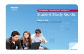 MICROSOFT TECHNOLOGY ASSOCIATE Student Study Guidenethopeacademy.org/.../MTA_SSG_NetFund_individual... · MICROSOFT TECHNOLOGY ASSOCIATE (MTA) STUDENT STUDY GUIDE FOR IT PROS Preparing