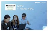 MTA : IT Starts Here.Understanding Windows programming basics Creating Windows Forms applications Creating WPF applications Creating Windows Services applications Accessing data in