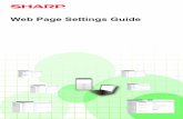 MX-B355W MX-B455W Web Page Settings - Sharp Businesssiica.sharpusa.com/.../Manuals/MXB355W_MXB455W_Web_Page_Settings.pdf · • Wherever "MX-xxxx" appears in this guide, please substitute