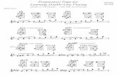  · 2018-09-26 · "Preparatory Page for Learning Double-Line Playing' (Fb5) 5 liz - Ted Greene, p. 2 For augmented chords, use modern substitutions for now. ("Blues dominant")
