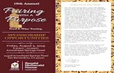 e P ’ Mi˜i˚n, V˛si˚n 10th Annual Letter From Our Chair …SPONSORSHIP OPPORTUNITIES Mi˜i˚n, V˛si˚n & V˝˙ues Food & Wine Tasting 10th Annual OUR MISSION To provide comfort,