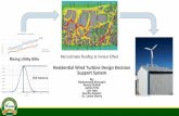 Support System Residential Wind Turbine Design Decision · 2017-05-02 · JEDI Tax & Local Construction Cost Data-base The Jobs and Economic Development Impacts (JEDI) is a model