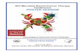 NCI Microbial Based Cancer Therapy Conference Poster Session · Triple-negative breast cancer (TNBC) constitutes approximately 15% of all breast cancer, has a higher rate of relapse,