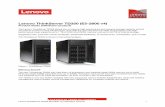 Lenovo ThinkServer TD350 (E5-2600 v4) (withdrawn product)Lenovo ThinkServer TD350 (E5-2600 v4) Product Guide (withdrawn product) The Lenovo ThinkServer TD350 allows you to balance