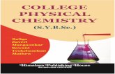 College PhysicalCollege Physical Chemistry (For Second Year B.Sc.) (According to Revised Syllabus 2017-2018) K.B. Baliga Ex-Head, Dept. of Chemistry, Mithibai College of Arts and Chauhan