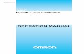 CPM1A Operation Manual · 2019-11-02 · OMRON shall not be responsible for conformity with any standards, codes, or regulations that apply to the combination of products in the customer’s