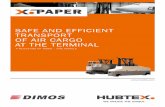 HUBTEX // Whitepaper - Air cargo at the terminalAlfred Schütz Managing Director at DIMOS. 4 > Air cargo at the terminal Varied requirements in ULD handling CONCLUSION 700 600 500