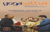 YOGASATTVA - The Yoga Instituteyama, niyam and yoga tyi centres smt. hansaji jayadeva yogendra 7 8-9 24 24-25 31 c ontents featured activity 10 karma yoga workshop hrishi yogendra