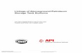 Linings of Aboveground Petroleum Storage Tank Bottomsmaterialstandard.com/wp-content/uploads/2019/09/API-652-2005-marked.pdf · RP0178 Fabrication Details, Surface Finish Requirements,