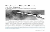The Iranian Missile Threat to Air Bases...July–August 2015 | 27The Iranian Missile Threat to Air Bases A Distant Second to China’s Conventional Deterrent Jacob L. Heim T he Department