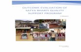OUTCOME EVALUATION OF SATYA BHARTI QUALITY SUPPORT … · Mumbai-based Pratham Education Foundation’s yearly state of education reports, or the Annual status of Education Reports