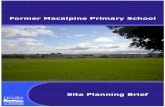 Former Macalpine Primary School - Dundee...The site is located in the north of Dundee, in the St Mary’s suburb on the site of the former Macalpine Primary School and is approximately