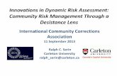 Innovations in Dynamic Risk Assessment: Community Risk ... · •Addiction Severity Index is correlated with treatment duration (dropout) and recidivism ... Eysenck IVE scale . 26