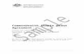 business.gov.au  · Web viewCommonwealth Simple Grant Agreement. between the Commonwealth represented by. Department of Industry, Innovation and Science. and  NB: