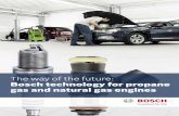 The way of the future: Bosch technology for propane gas ......Bosch spark plugs for purpose-built gas vehicles 7 A clear choice: The quality of the spark plugs is fundamental to the