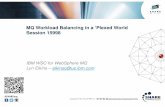 MQ Workload Balancing in a ‘Plexed World Session 15998 · • MQ workload skewing is detected when workload is not close to being evenly distributed across the queue managers. –