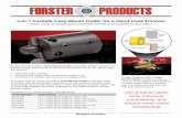 Trims case to length and chamfers inside and outside in ... · Trims case to length and chamfers inside and outside in one step! Case ... All Forster Products are warranted against