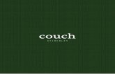 Welcome to Couch, your local neighbourhood bar. · 2019-11-01 · Welcome to Couch, your local neighbourhood bar. This menu was designed around all things music. So please, sit back,