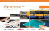 Customer Charter - WhatDoTheyKnow · In this Customer Charter, we set out to explain: ... Overground train times, fares and station facilities Online A wide range of information is
