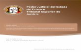 Poder Judicial del Estado de Tabasco Tribunal Superior de Justiciatsj-tabasco.gob.mx/resources/pdf/transparencia/9d823fd8... · 2019-10-28 · Poder Judicial del Estado de Tabasco