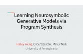 Learning Neurosymbolic Generative Models via Program Synthesis12-16-00)-12-17-15-5121-learning_neuros.pdf · Learning Neurosymbolic Generative Models via Program Synthesis Halley