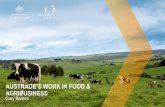 AUSTRADE’S WORK IN FOOD & AGRIBUSINESS · Our industry is historically weak at product innovation, marketing, and promotional support for export customers Australia’s reputation