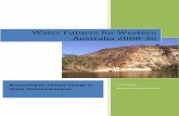 Water Futures for Western Australia 2008‐30 · Resource Economics Unit Water futures for Western Australia 2008‐2030. Volume 4: Accounting for climate change in water demand scenarios.