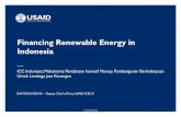 Financing Renewable Energy in Indonesia 2 - Raymond Bona Tua_USAID.pdfGeothermal $0.6B Muaralaboh80MW Geothermal $0.9B Sarula330 MW Geothermal $1.7B Sep 18 Sidrap75MW WInd$0.7B 1.01.