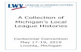 A Collection of Michigan s Local League HistoriesNorthwest Wayne County 24 Oakland Area 25 Saginaw County 26 ... corner of Michigan, bordering Indiana on the south and both Indiana