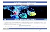 Introductory Statistics - Amazon S3 · 2015-07-21 · Introductory Statistics This document is attributed to Barbara Illowsky and Susan Dean Open Assembly editions of open textbooks