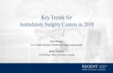 Key Trends for Ambulatory Surgery Centers in 2018 27th Friday/Fri_A_1050a_Phalen_Top Trends for...Key Trends for Ambulatory Surgery Centers in 2018 Don Phalen Vice President Business