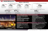 38100 Ball Valve r1 BallValve Flyer.pdf · • API 607 6th Edition Fire-Safe • All Models are NACE MR0175 Compliant • BVSC, BVS3, BVS6 & BVM3 Fully Compliant to API 608 5th Edition