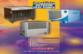 OUTDOOR HEAT PUMPS - Way Mill Pools · 2015-03-17 · Calorex heat pumps are manufactured to suit a large variety of applications. The ‘Ambient’ range will heat the pool water