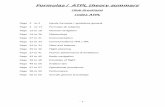 Index ATPL - Aviatorbassey.com · 2018-09-18 · - 6 - ATPL formulas – Flight planning best range jet = 1,32 x V IMD (indicated minimum drag speed) SFC = fuel flow : thrust SAR